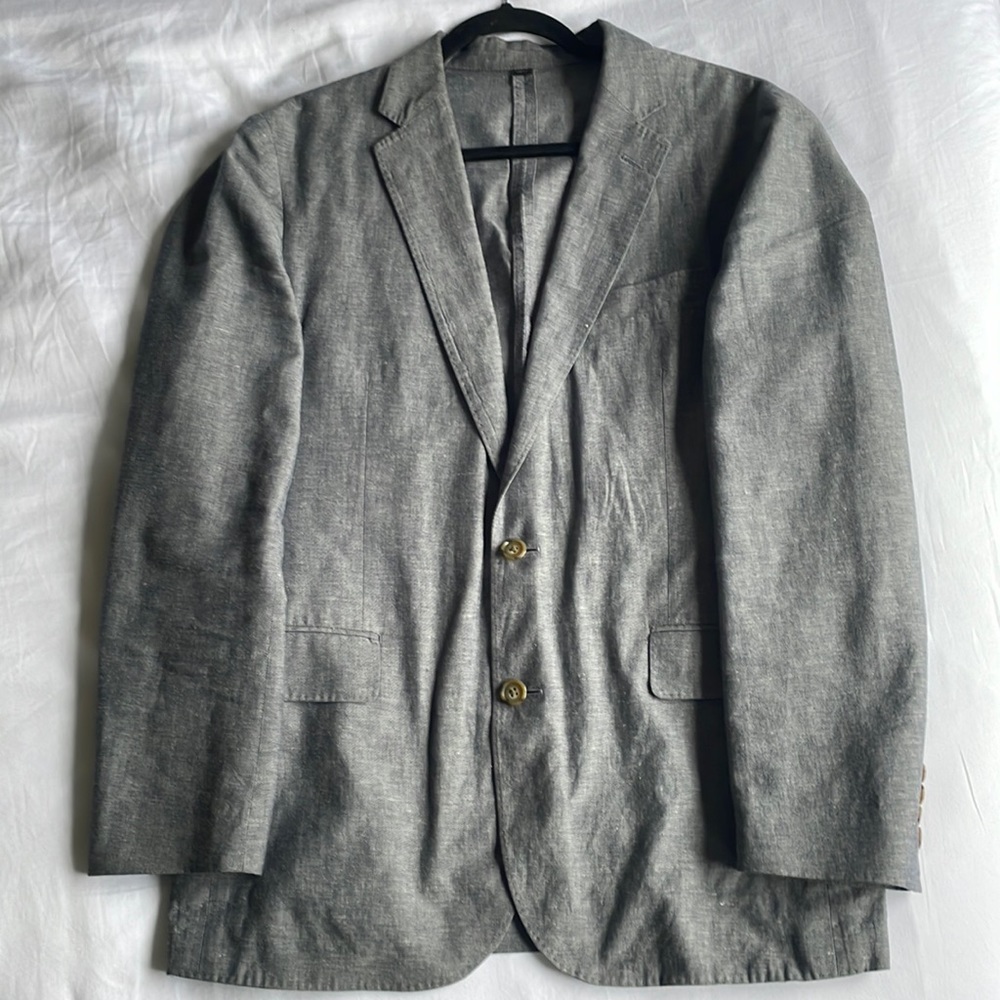 J Crew Ludlow linen blazer. 40R Slim fit